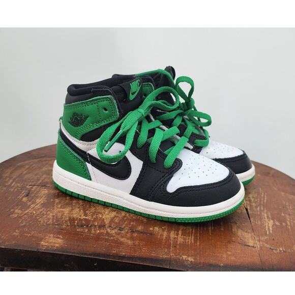 Jordan Other - Jordan 1 Retro High OG Lucky Green (TD) - FD1413-031 Size 8C Kids